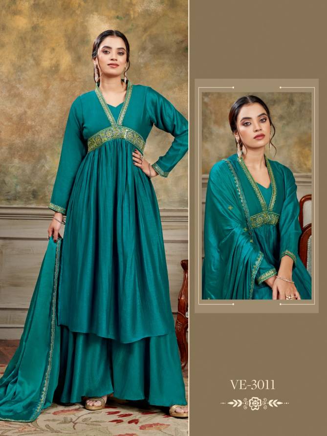 3011 to 3014 By Ladies Flavour Readymade Suits Wholesale Shop In Surat
